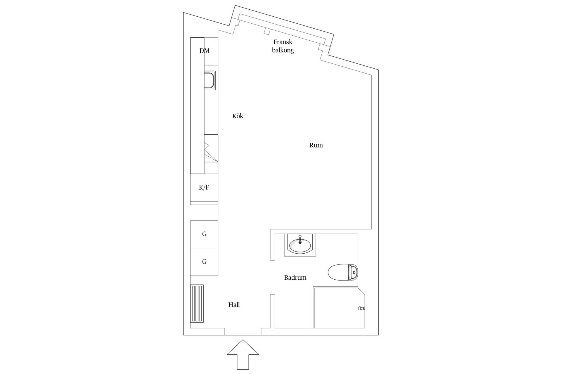 Bostadsrätt, Maria skolgata 87, 4tr, Södermalm Maria, Stockholm