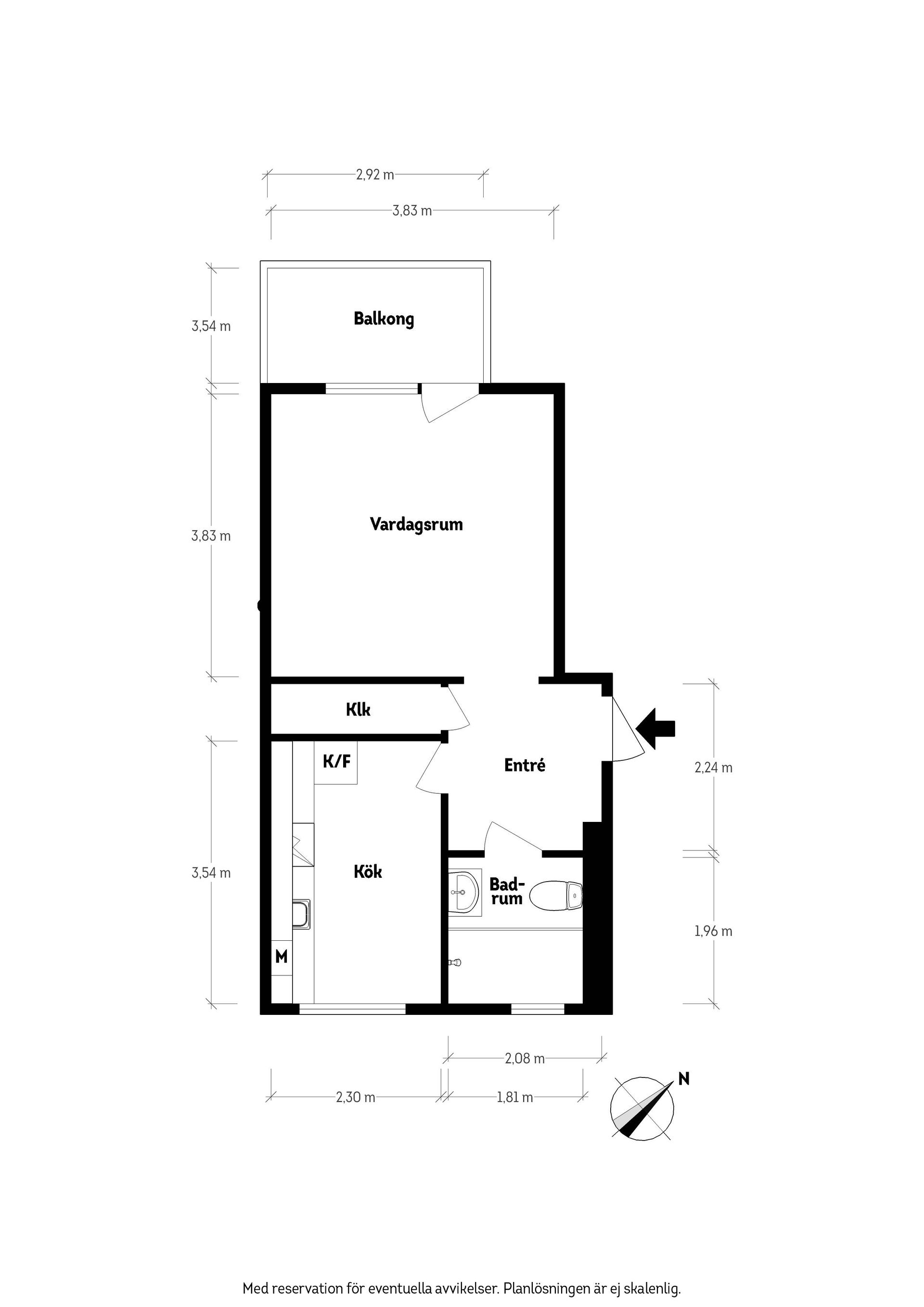 Bostadsrätt, Kransen 4 D Lgh 1301, Strömmensberg, Göteborg