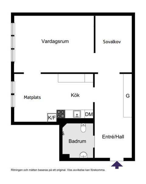 Bostadsrätt, Svandammsvägen 3, Midsommarkransen, Stockholm