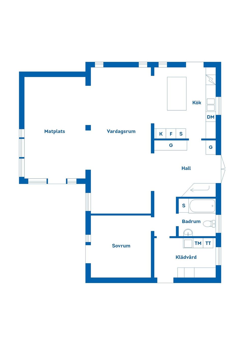 Villa, Dansbanestigen 7, Centralt, Gnesta
