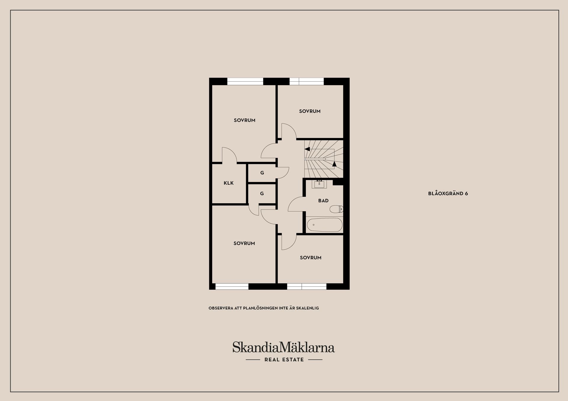 Radhus, Blåoxgränd 6, Älvsjö - Långbro, Stockholm