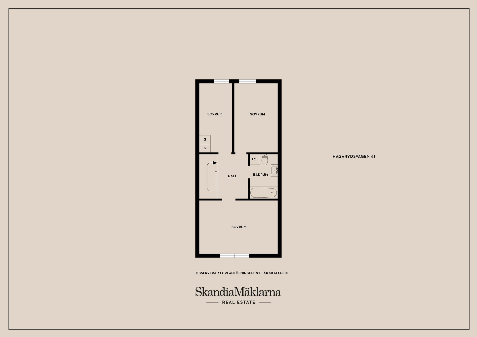 Radhus, Hagarydsvägen 41, Malmslätt, Linköping