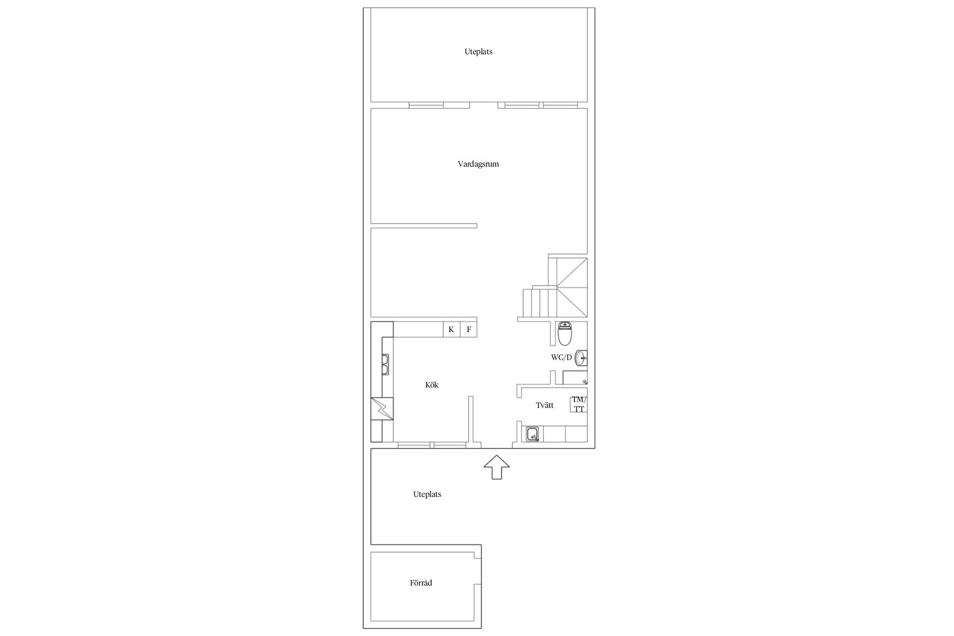Radhus, Byvägen 125, Ella Gård, Täby