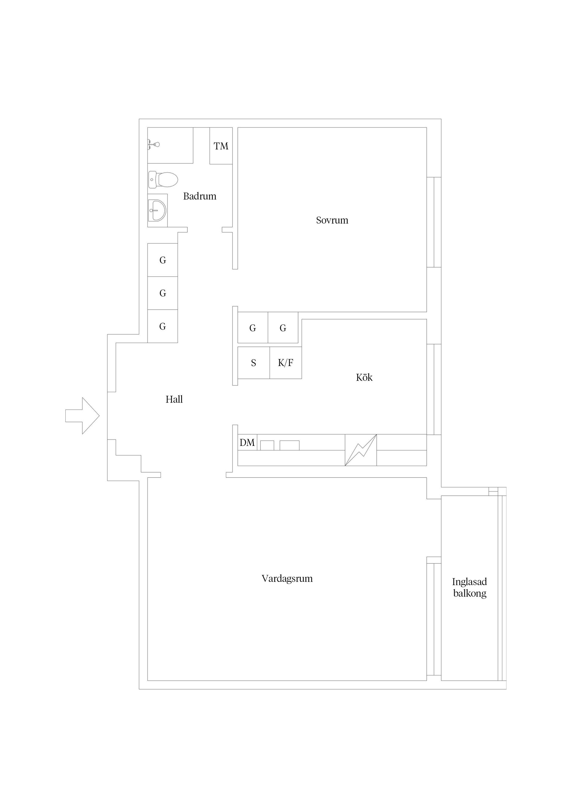 Bostadsrätt, Runvägen 6A, Berga, Kalmar