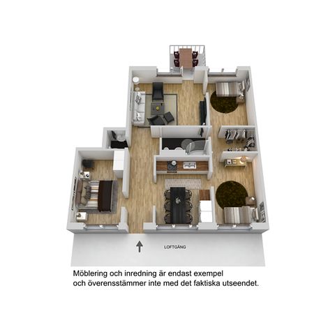 Bostadsrätt, Varmfrontsgatan 18, 2tr, Skarpnäck, Stockholm