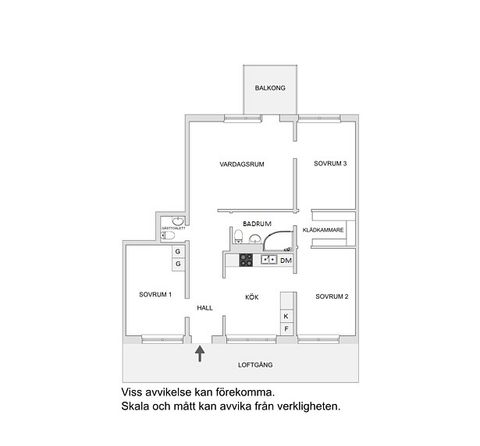 Bostadsrätt, Varmfrontsgatan 18, 2tr, Skarpnäck, Stockholm