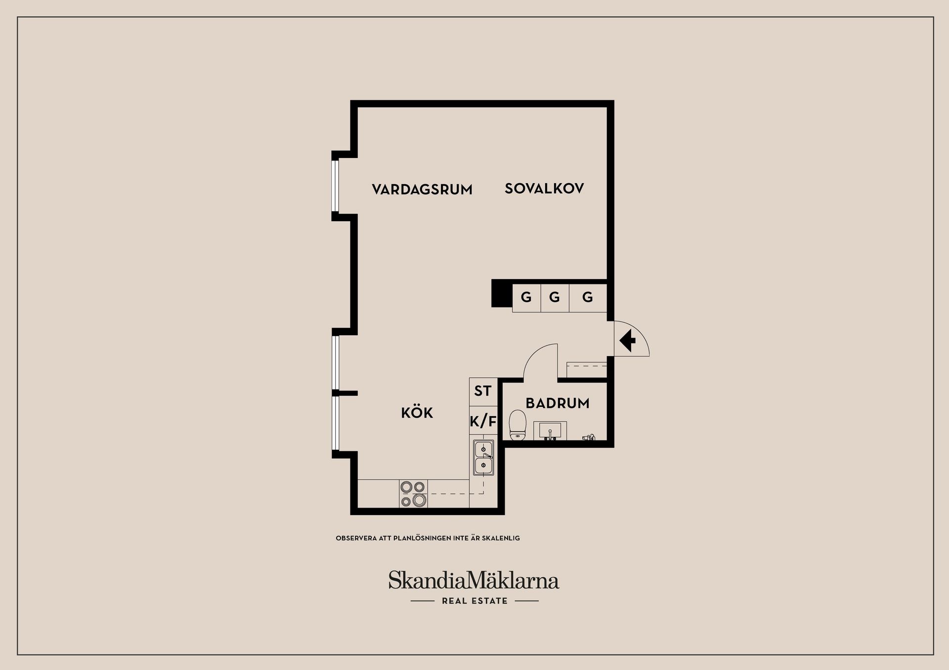Bostadsrätt, Kopparvägen 10, Kallhäll, Järfälla