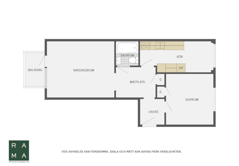 Bostadsrätt, Almvägen 15A, Parkstaden/Egna Hem, Kristianstad
