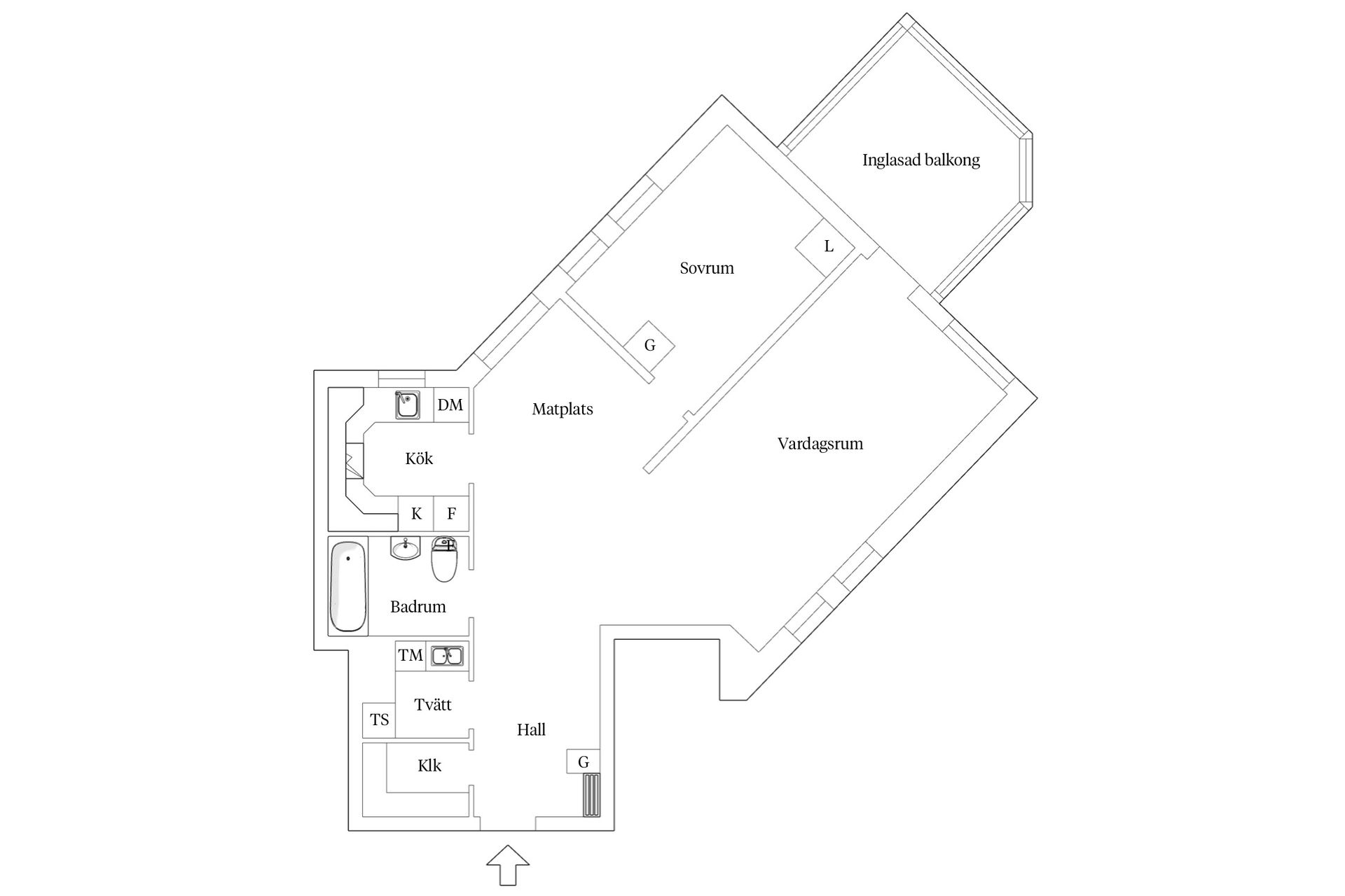 Bostadsrätt, Sjögräsgatan 6, Hamnområde, Lomma