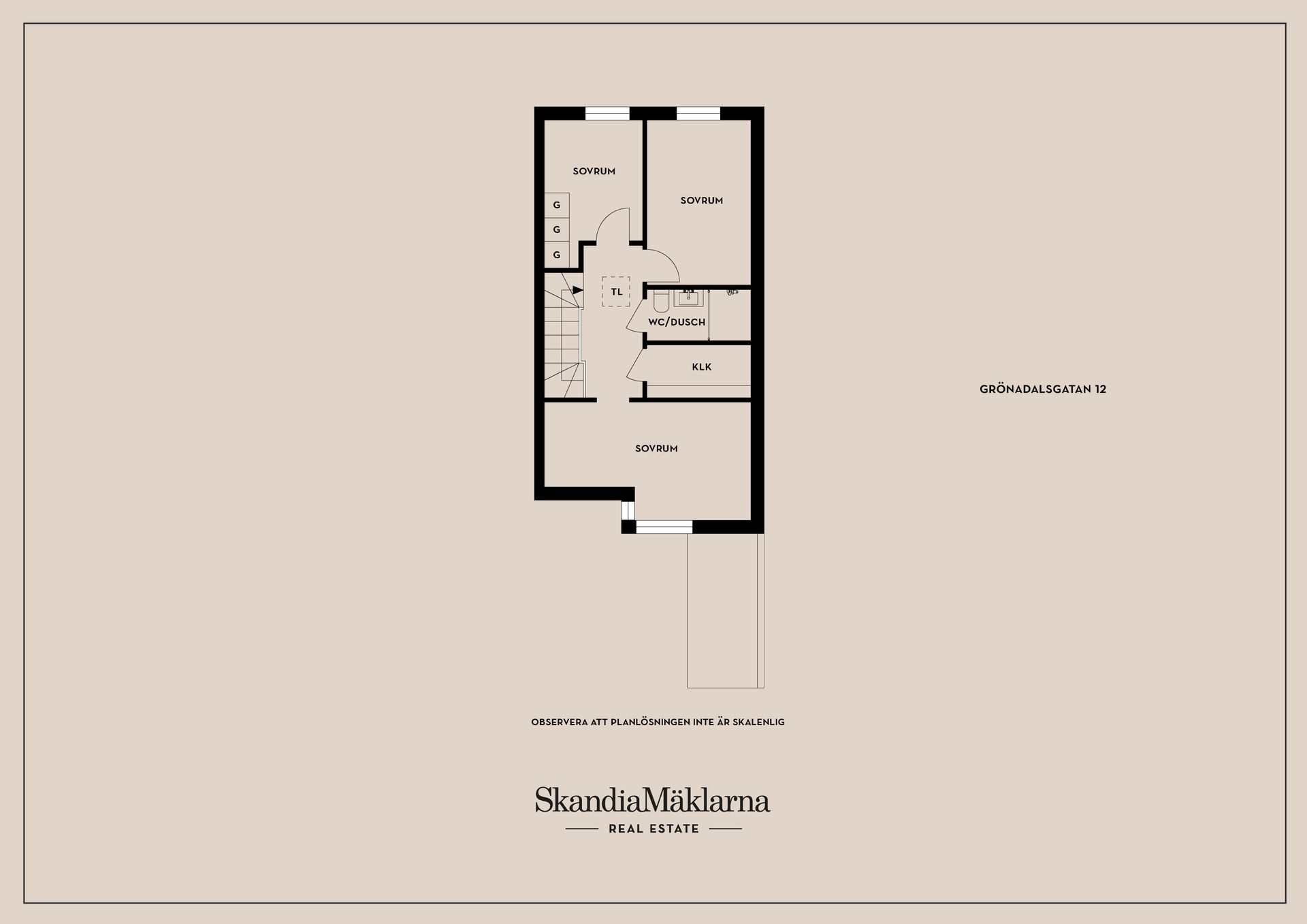 Radhus, Grönadalsgatan 12, Grönadal, Svedala