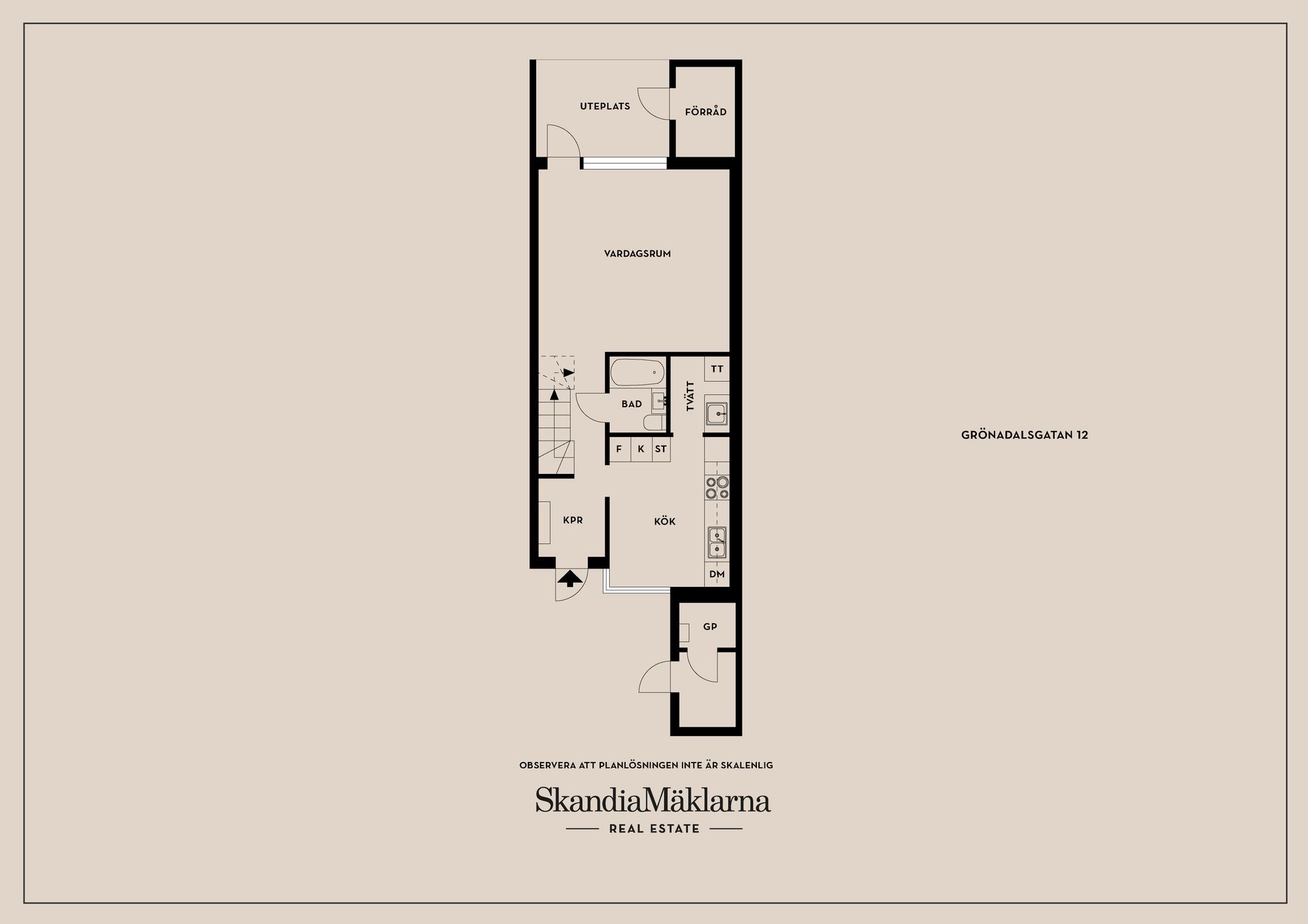 Radhus, Grönadalsgatan 12, Grönadal, Svedala