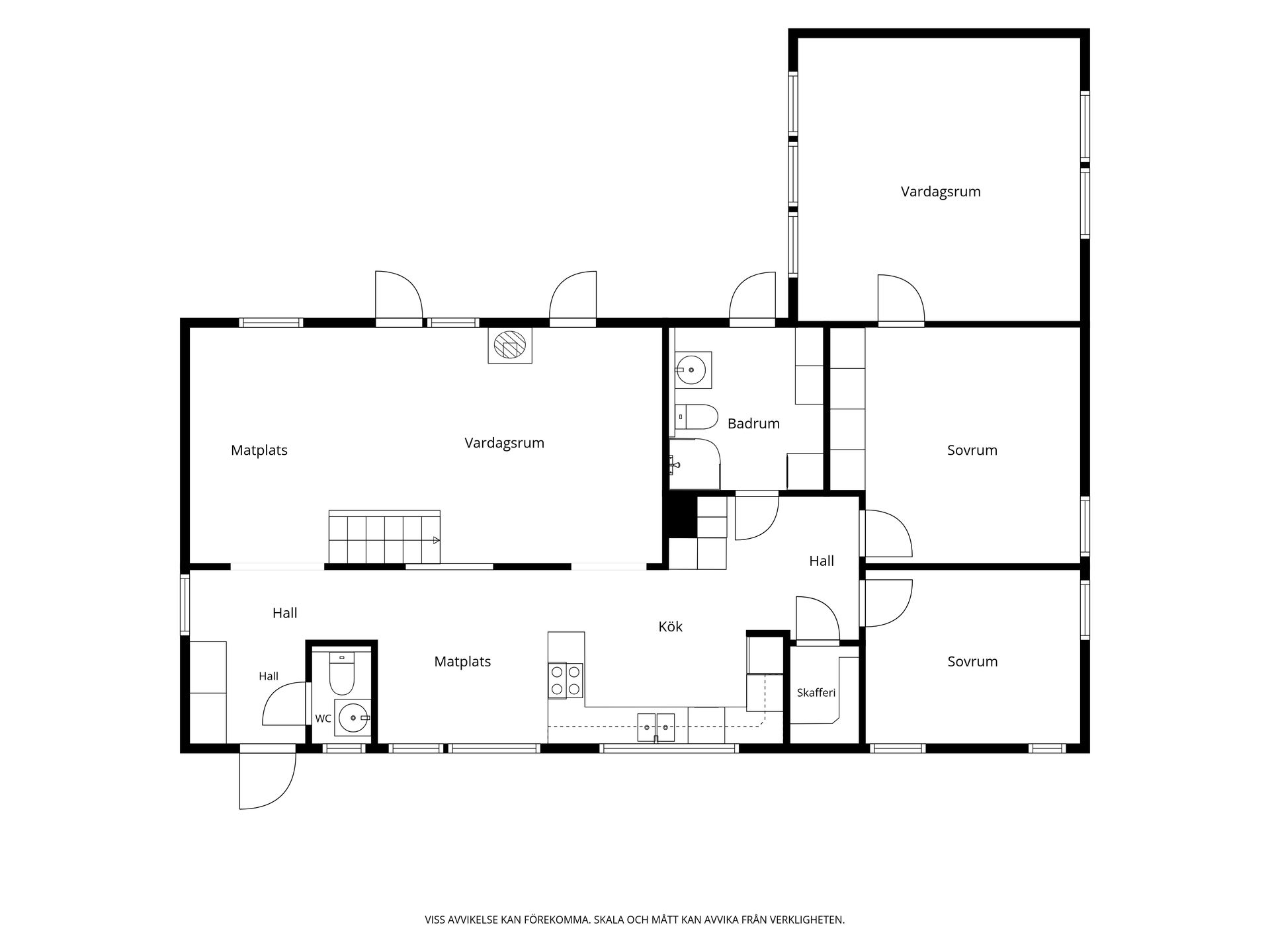 Villa, Krooks byaväg 17, Stavstensudde, Trelleborg