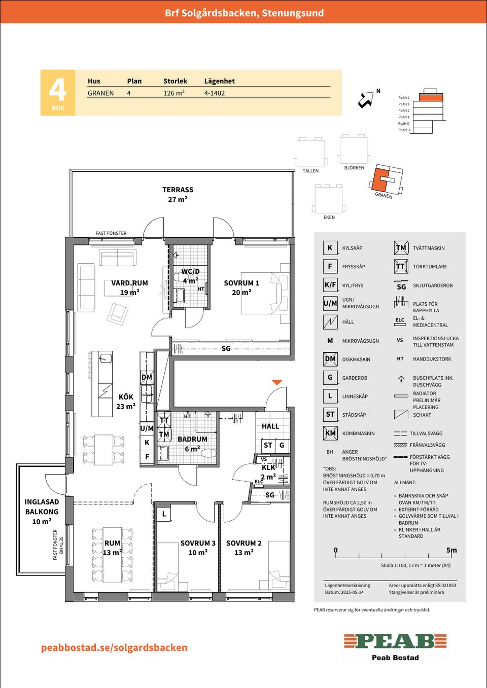 Bostadsrätt, Solgårdsterrassen 4, Stenungsund – Solgårdsbacken, Stenungsund