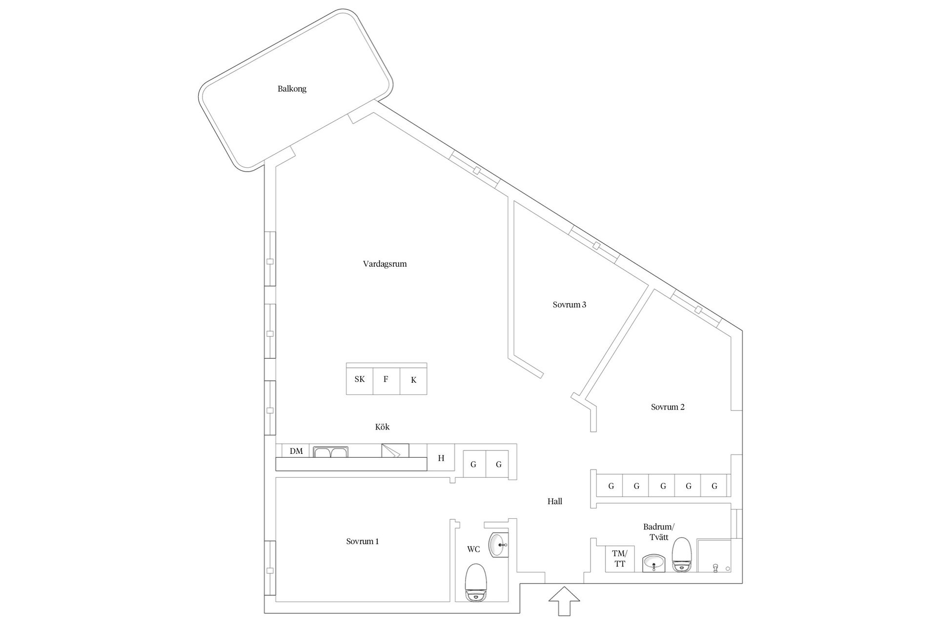 Bostadsrätt, Gjutaregatan 3, Lindholmen, Göteborg