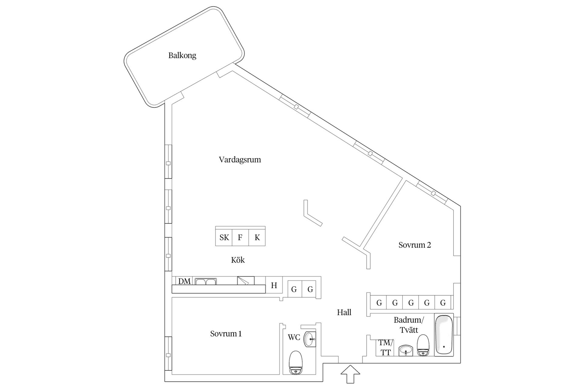 Bostadsrätt, Gjutaregatan 3, Lindholmen, Göteborg