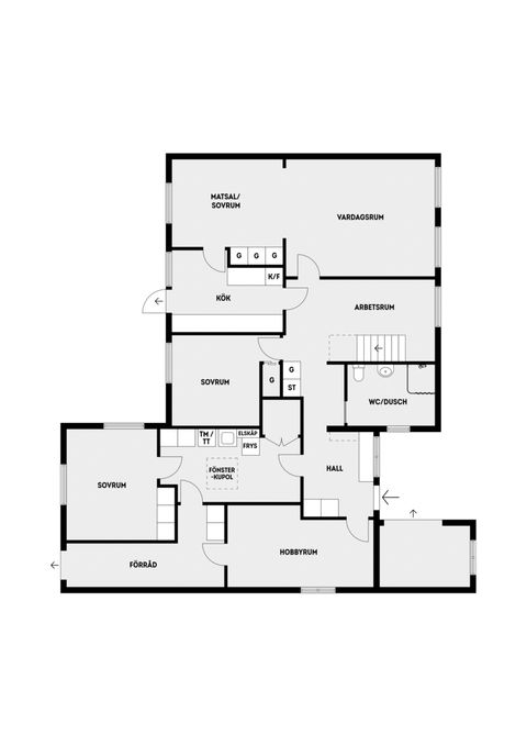 Radhus, Stallvägen 26, Ella Gård, Täby