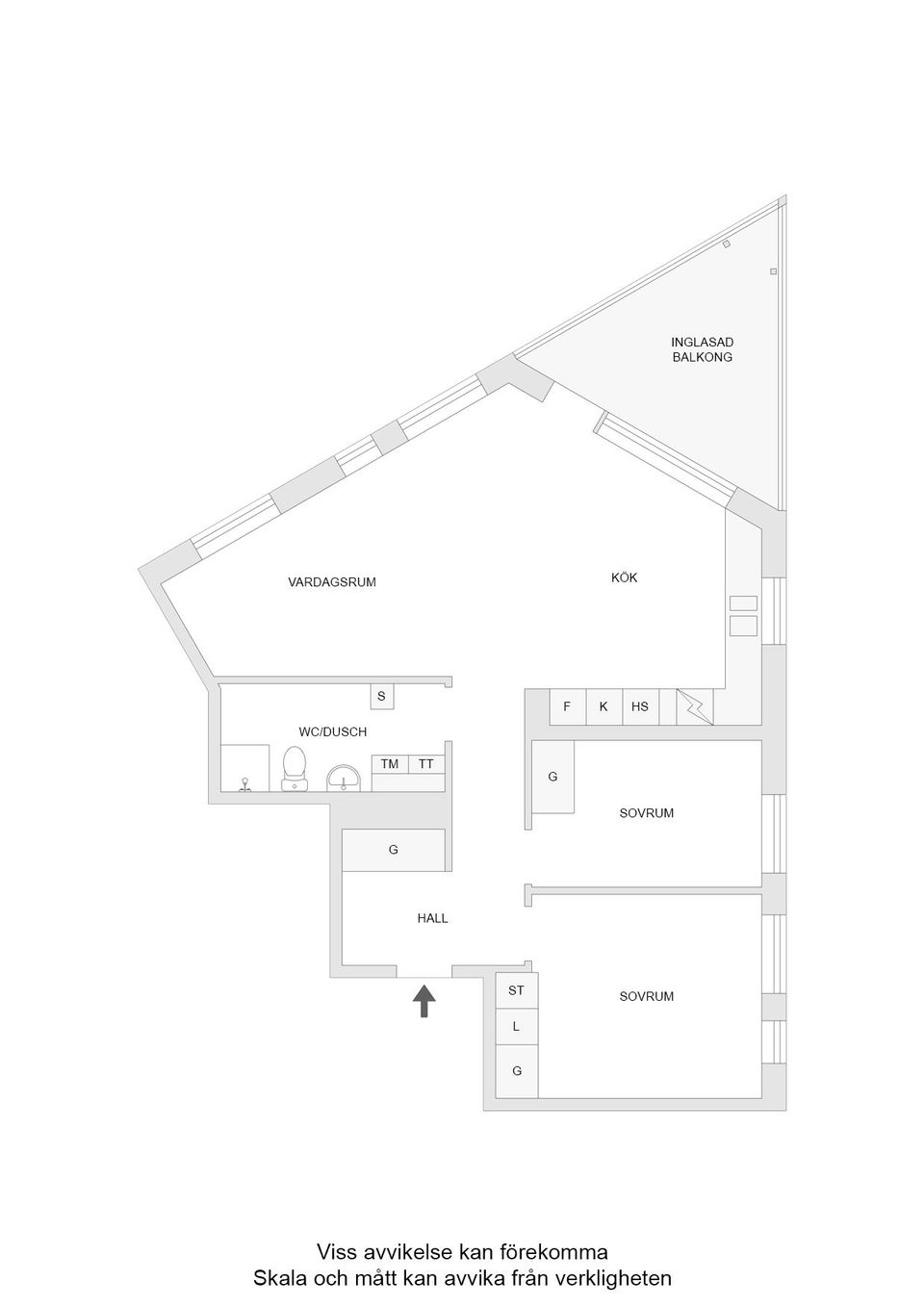 Bostadsrätt, Kungsljusgatan 13, Gideonsberg, Västerås