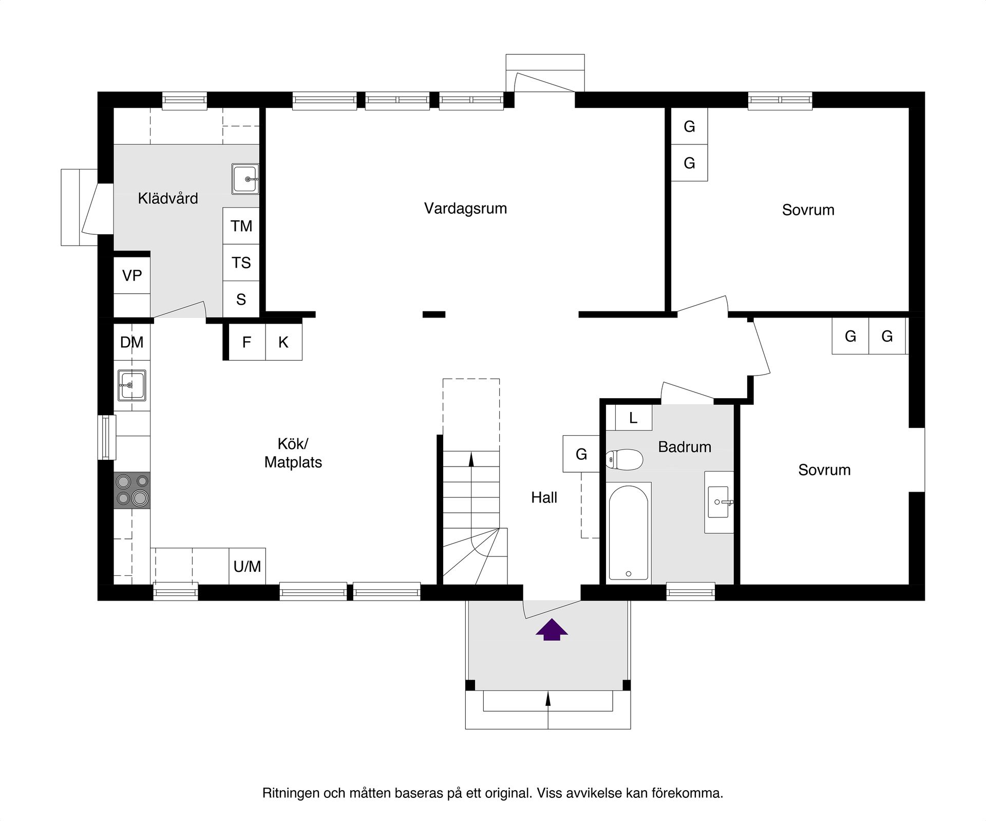 Villa, Backsippsvägen 4, Lövstalöt, Uppsala