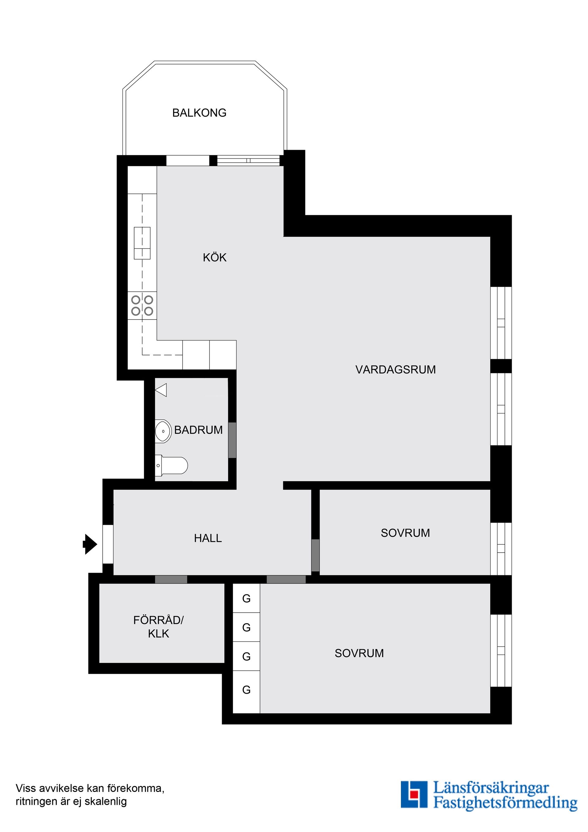 Bostadsrätt, Larsbergstorget 5, 8 tr, Larsberg, Lidingö
