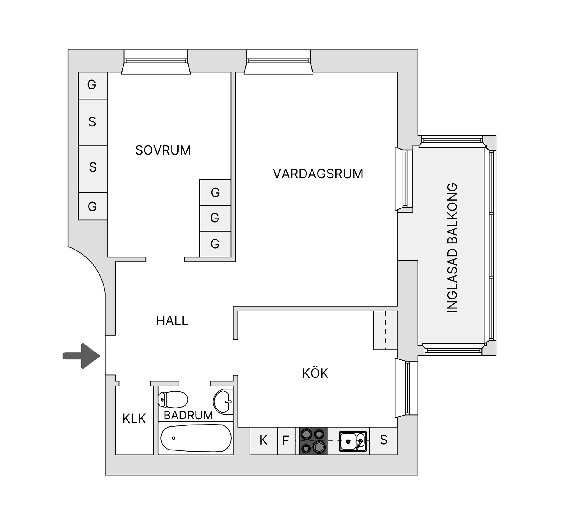 Bostadsrätt, Toleredsgatan 17, Centrala Hisingen, Göteborg