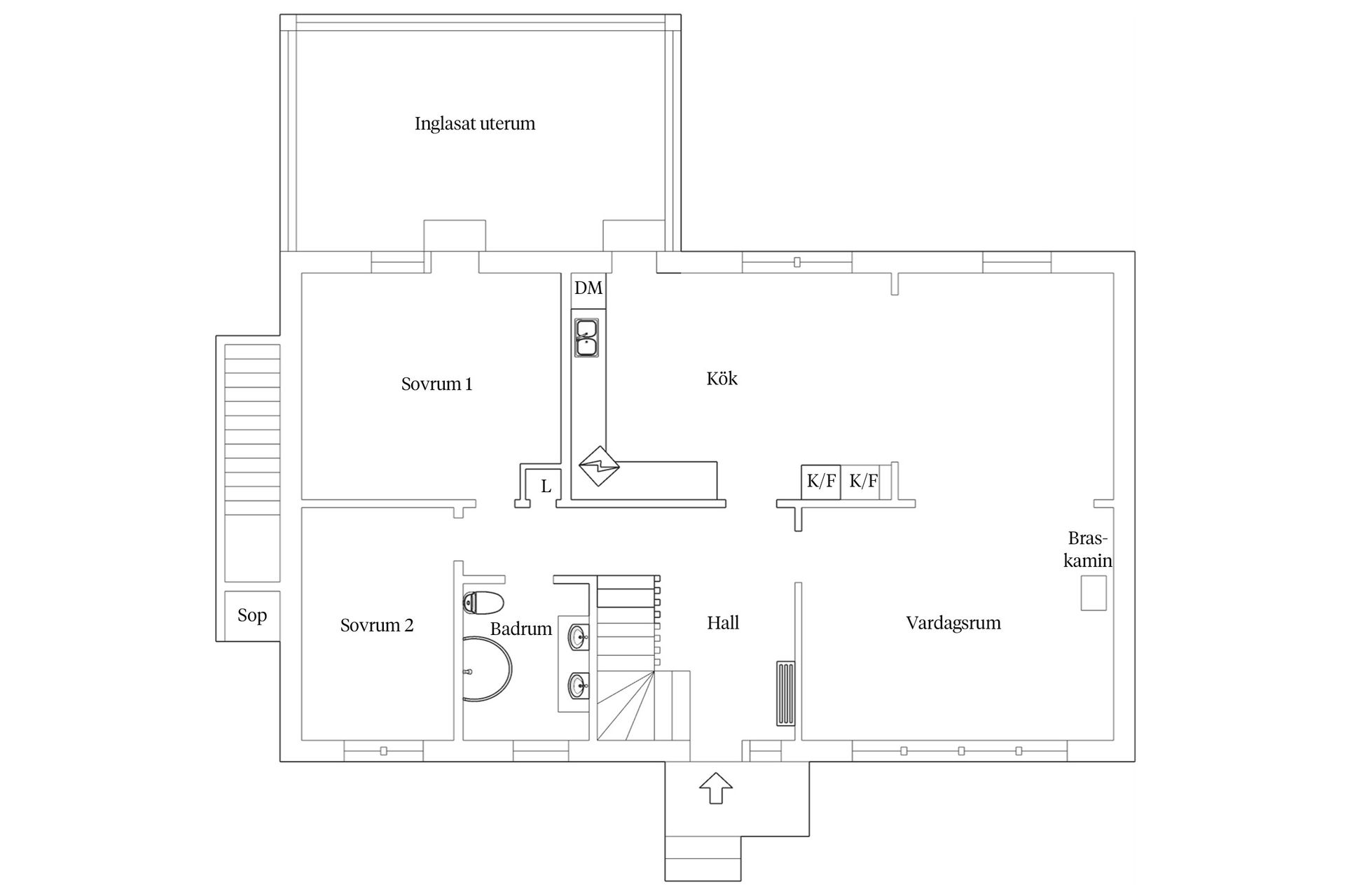 Villa, Järavallsvägen 8, Sjösidan, Lomma