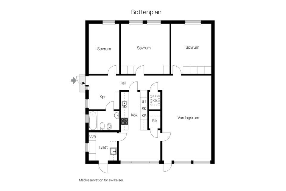 Villa, Fuxvägen 12, Lillhällom, Sundsvall