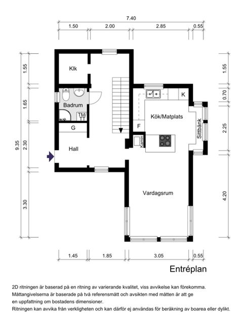 Villa, Gösta Ekmans väg 20, Eriksvik, Nacka