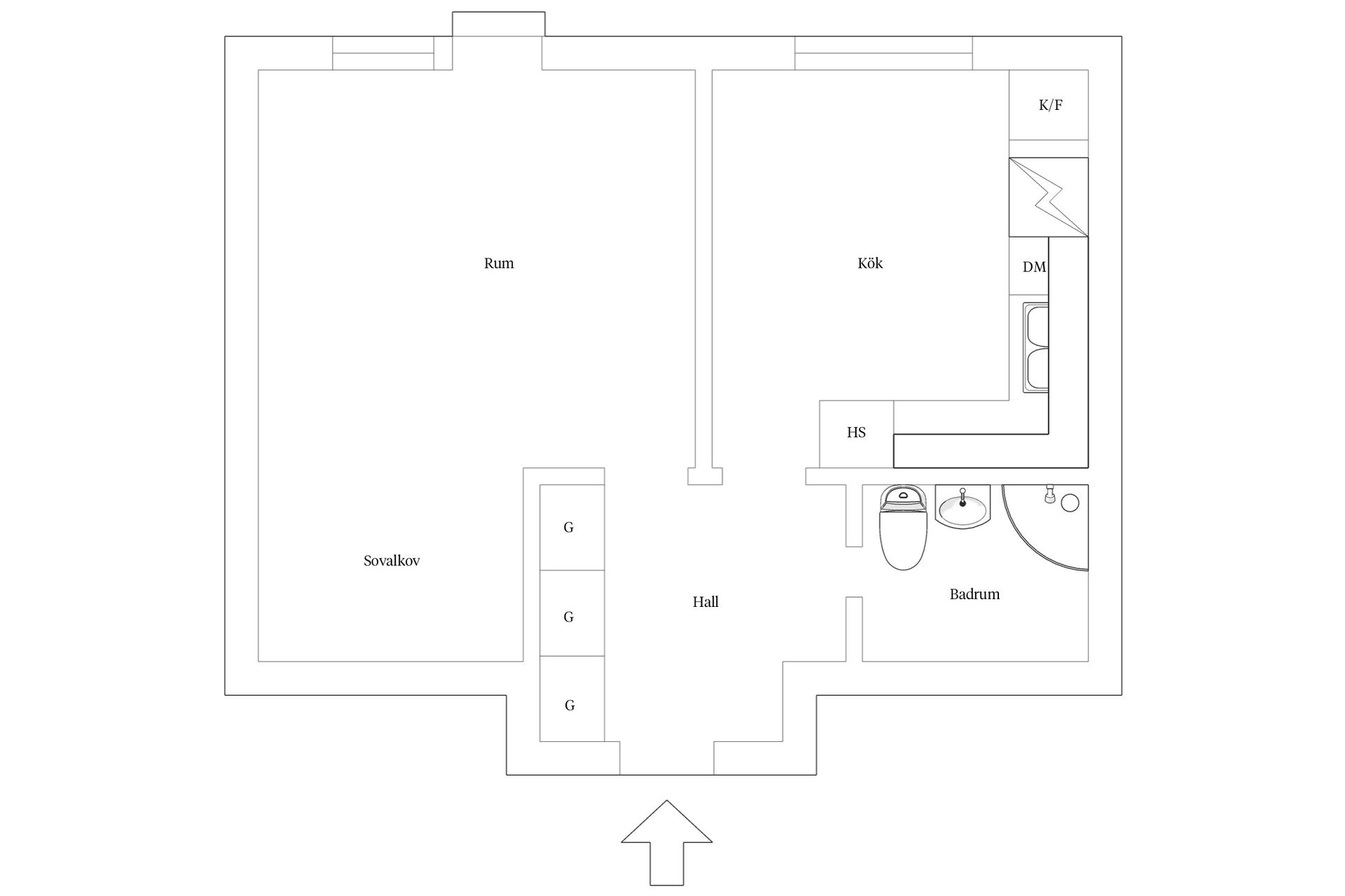 Bostadsrätt, Guldbrandsgatan 22, Trandared, Borås