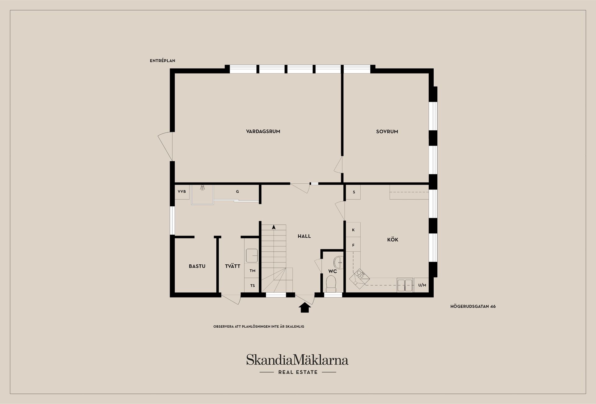 Villa, Högerudsgatan 46, Gamla Limhamn, Malmö