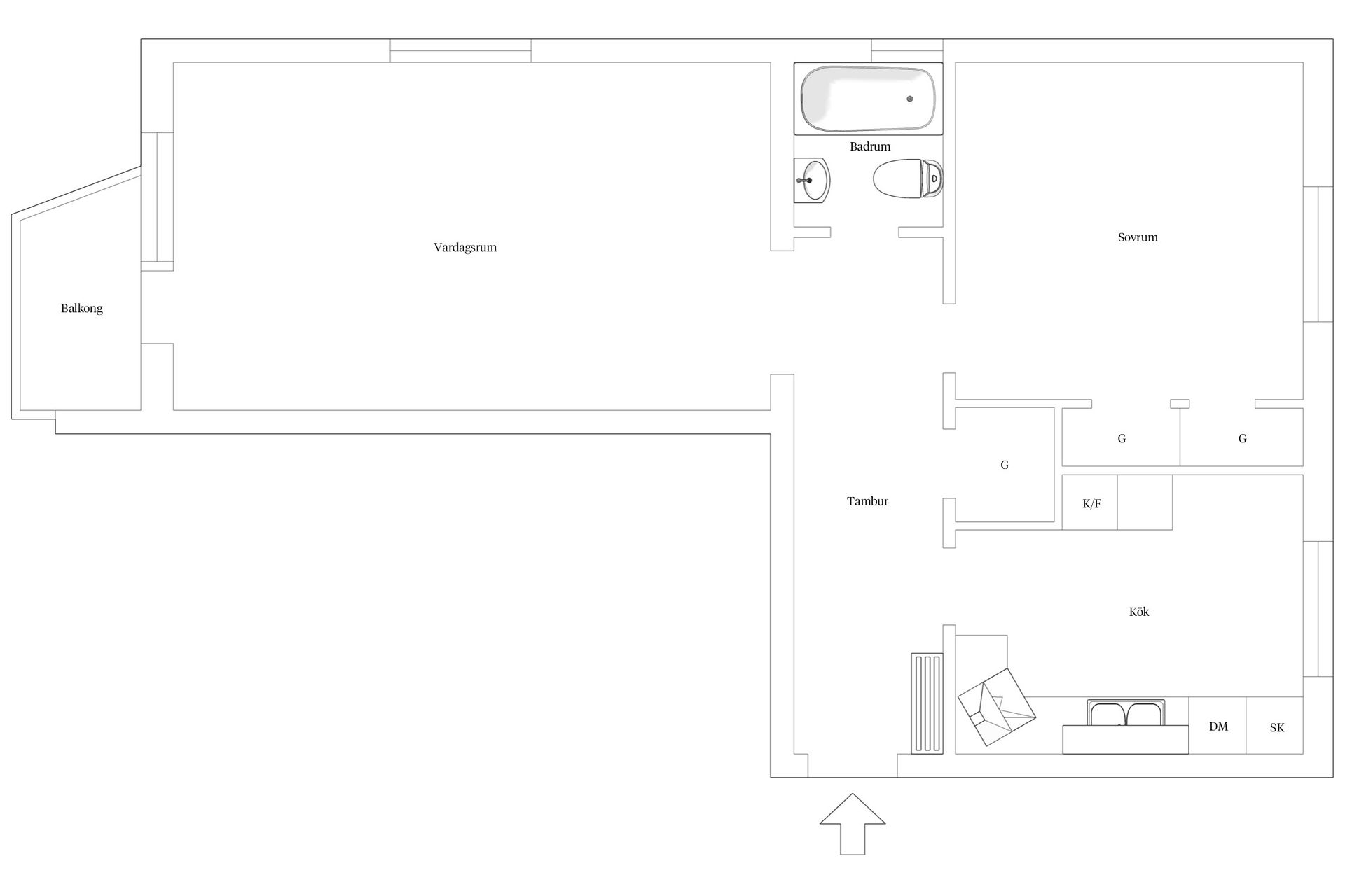 Bostadsrätt, Storgatan 12B, Vellinge