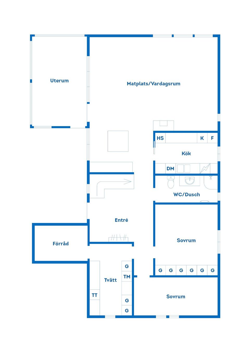 Villa, Strömslingan 2, Granhöjden, Osby