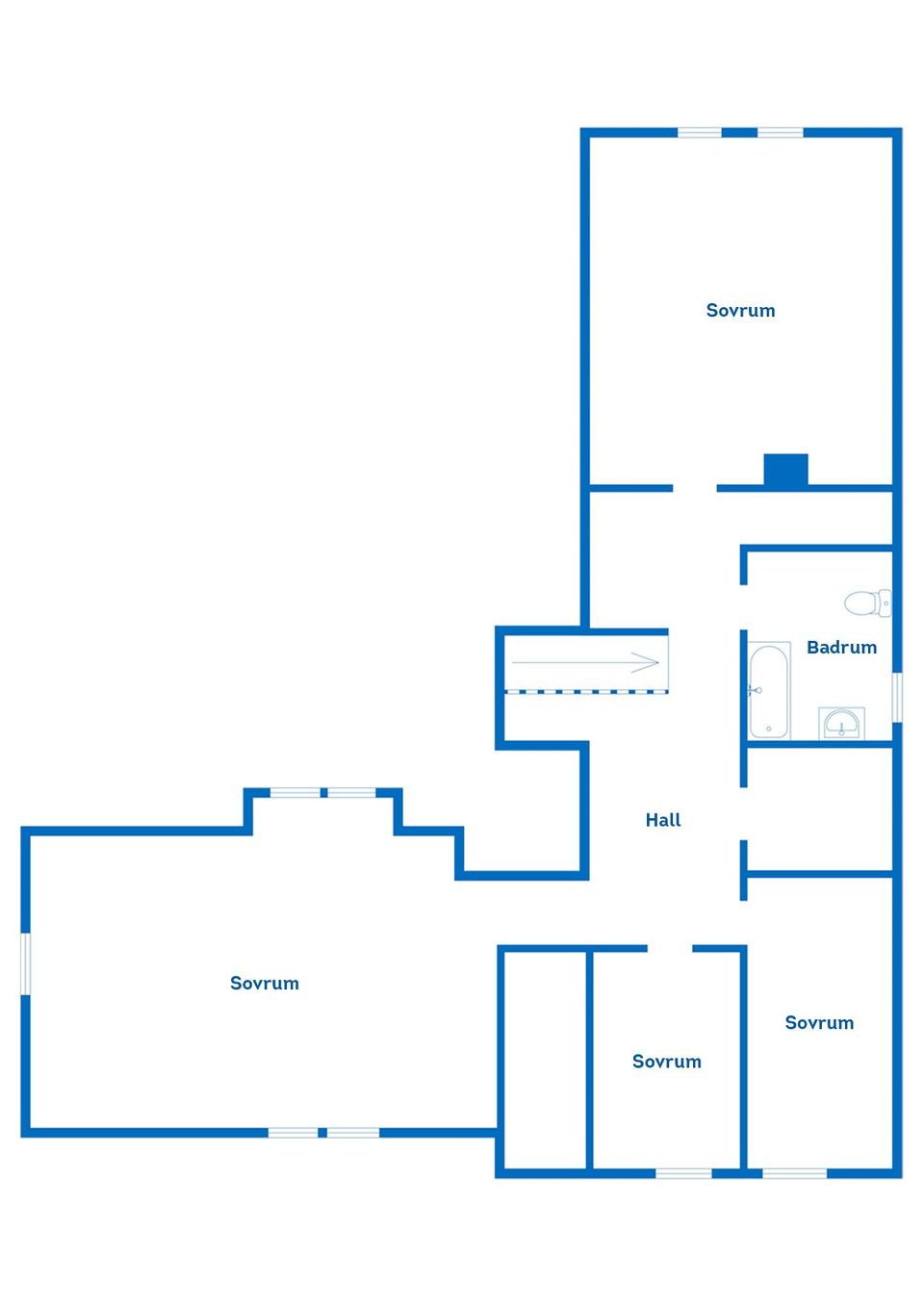 Villa, Strömslingan 2, Granhöjden, Osby
