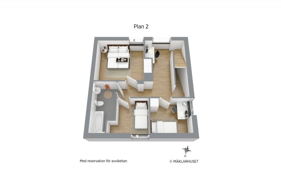 Radhus, Knäpparvägen 7C, Långsjö, Stockholm