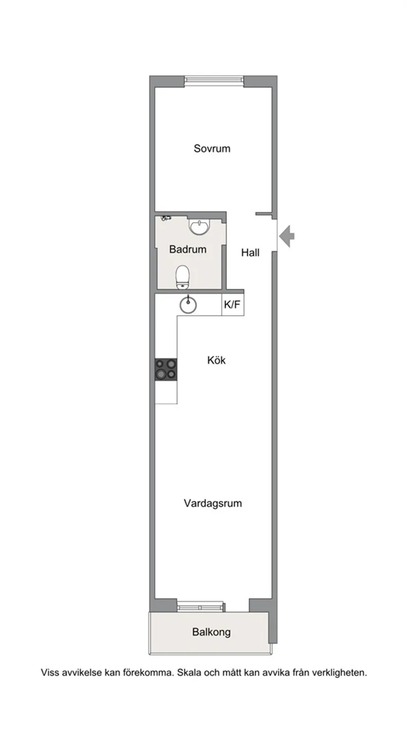 Bostadsrätt, Tulegatan 6A, Centrala Sundbyberg, Sundbyberg
