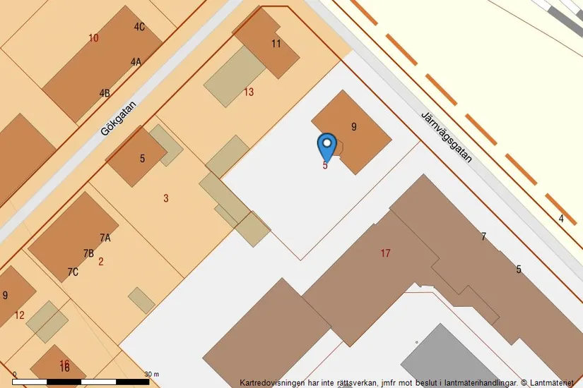 Villa, Järnvägsgatan 9, Centrum, Vetlanda