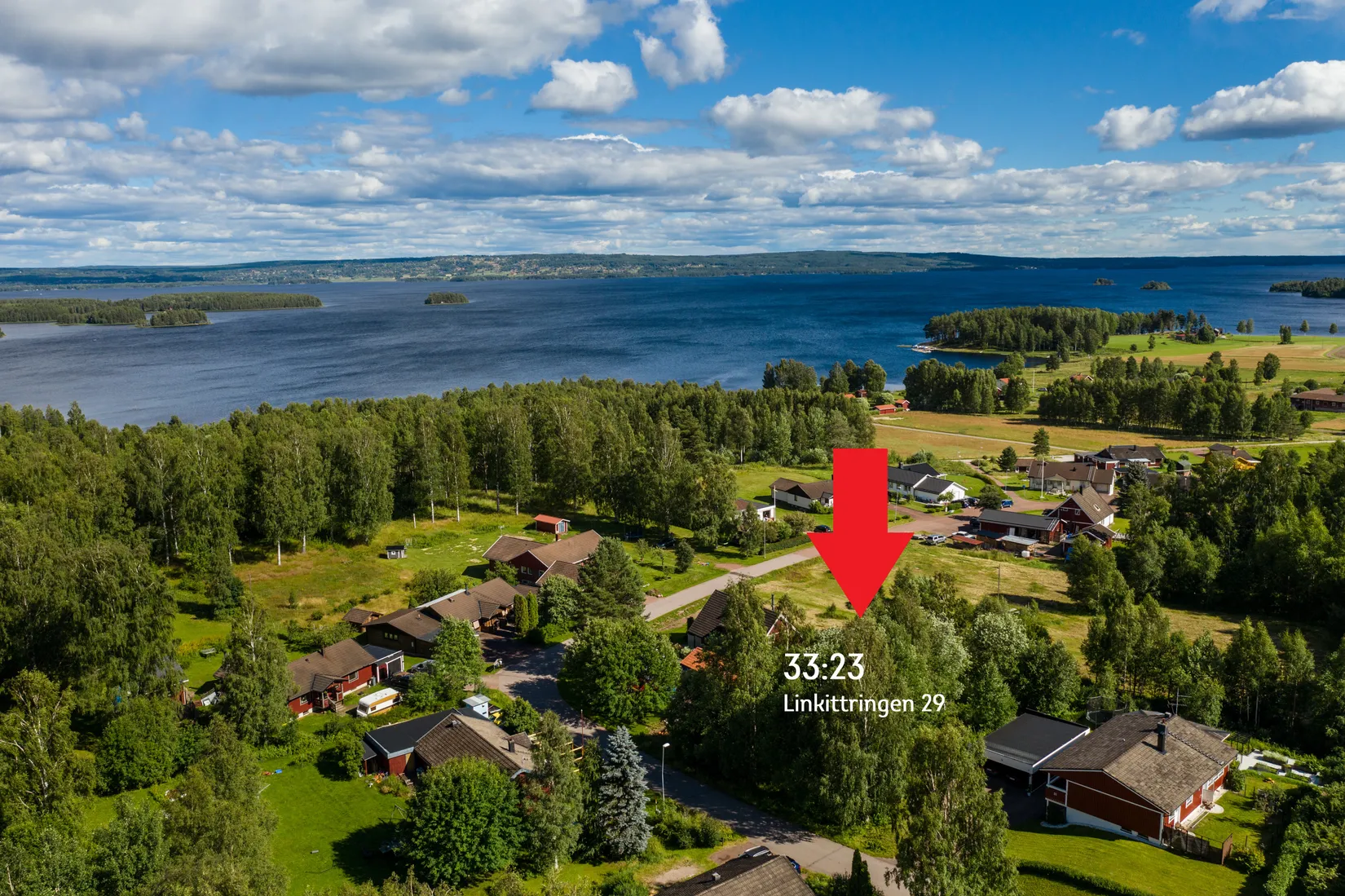 Tomt, Linkittringen 29, Våmhus, Mora