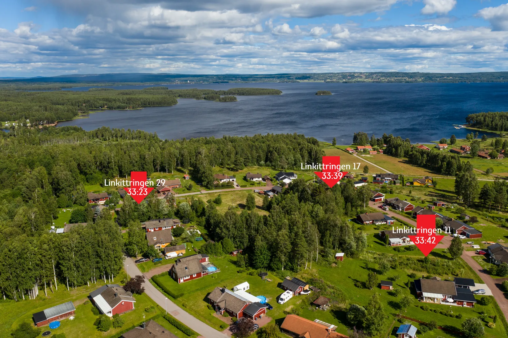 Tomt, Linkittringen 17, Våmhus, Mora