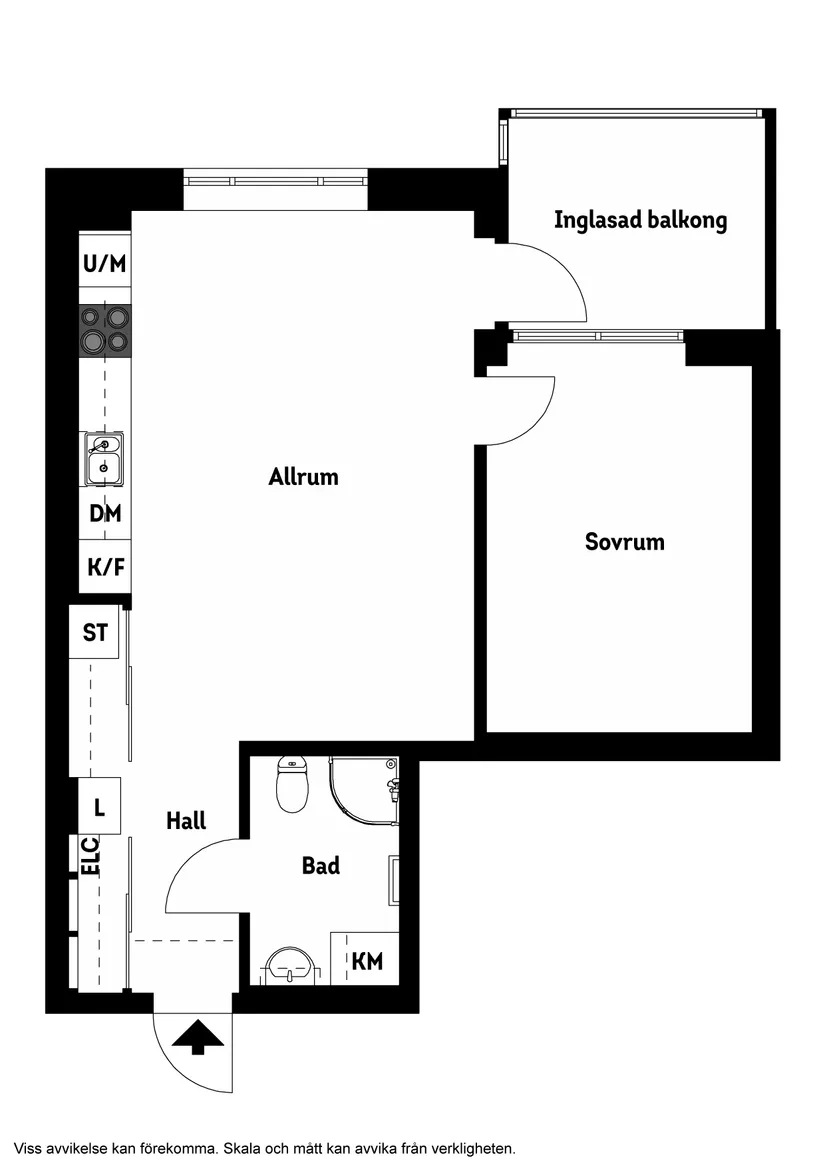 Bostadsrätt, Vendergatan 16, Centralt, Kungälv