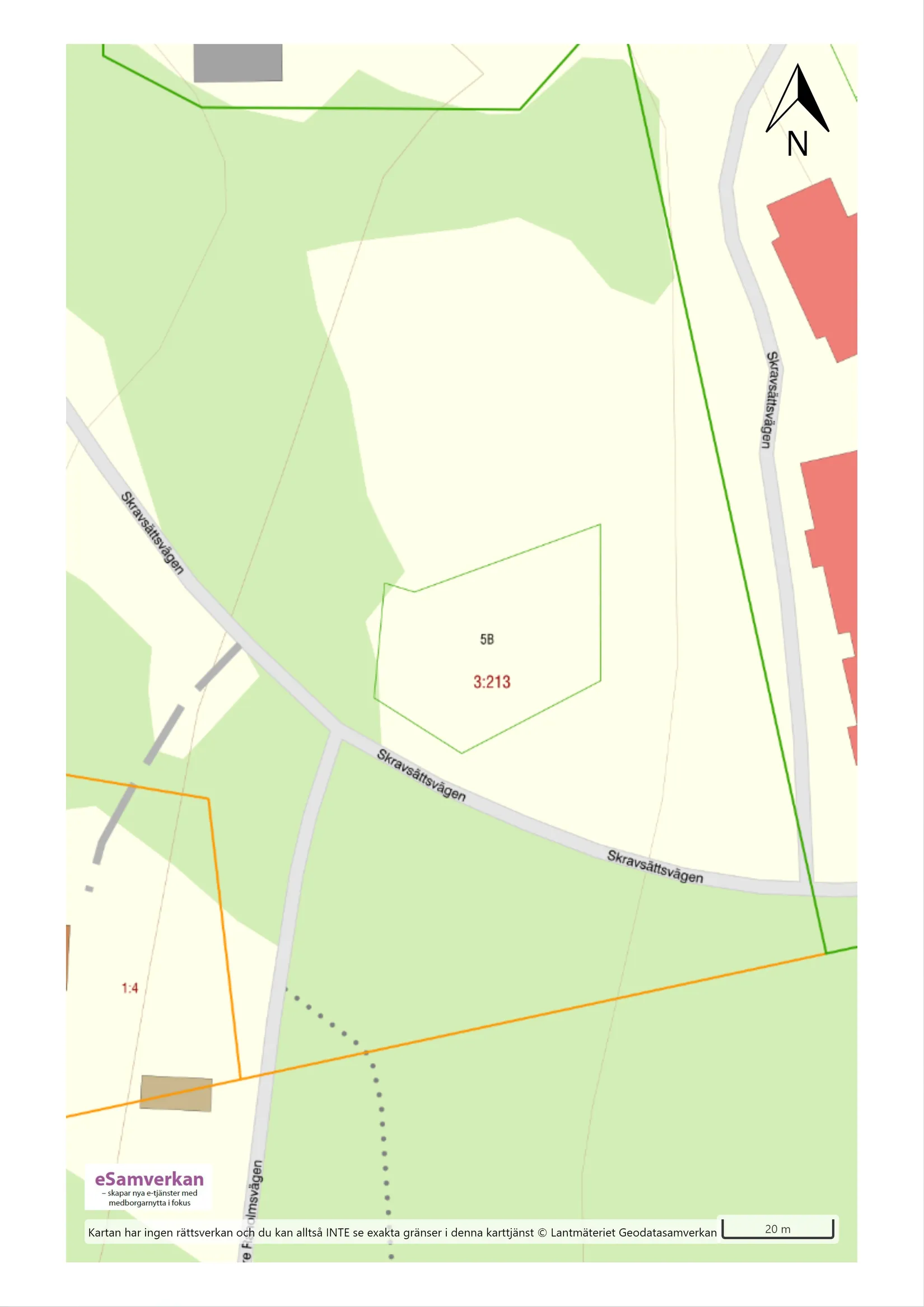 Tomt, Skravsättsvägen 5B, Alnö, Sundsvall
