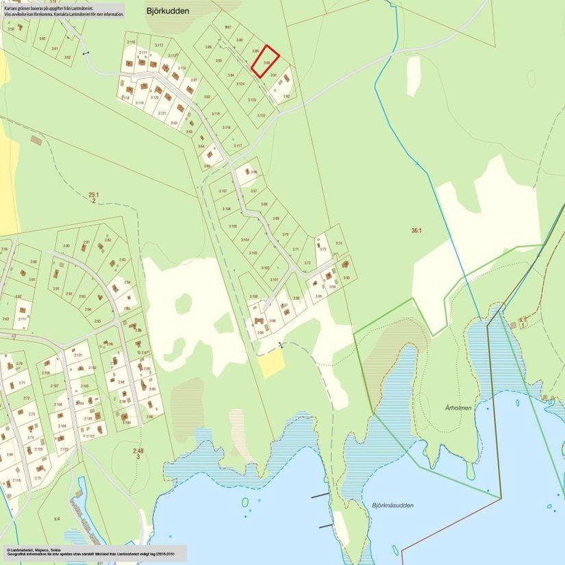Tomt, Spovvägen 6, Björkudden/Lunger, Arboga