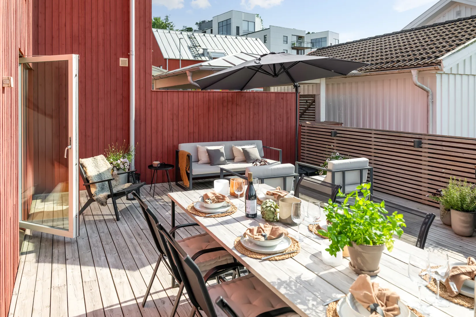 Radhus, Ida Charlottas väg 4, Mölnlycke - Centrum, Härryda