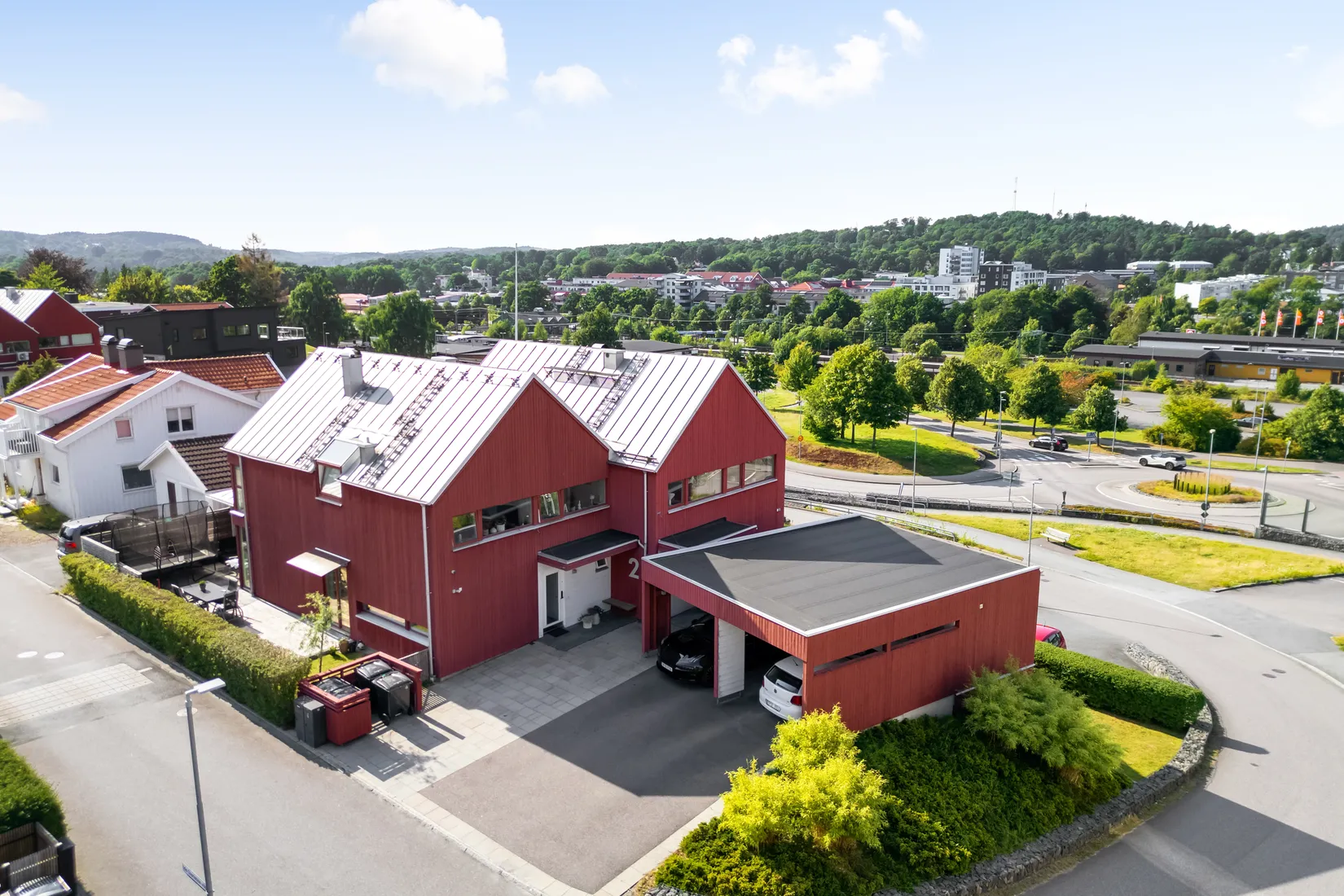 Radhus, Ida Charlottas väg 4, Mölnlycke - Centrum, Härryda