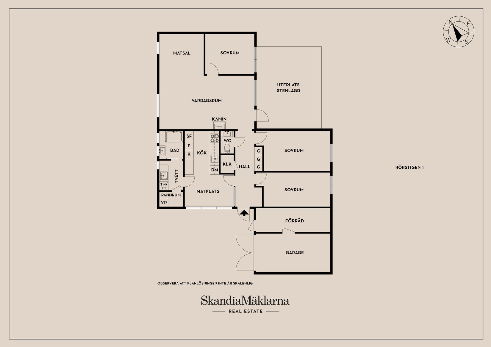 Radhus, Rörstigen 1, Kungälv
