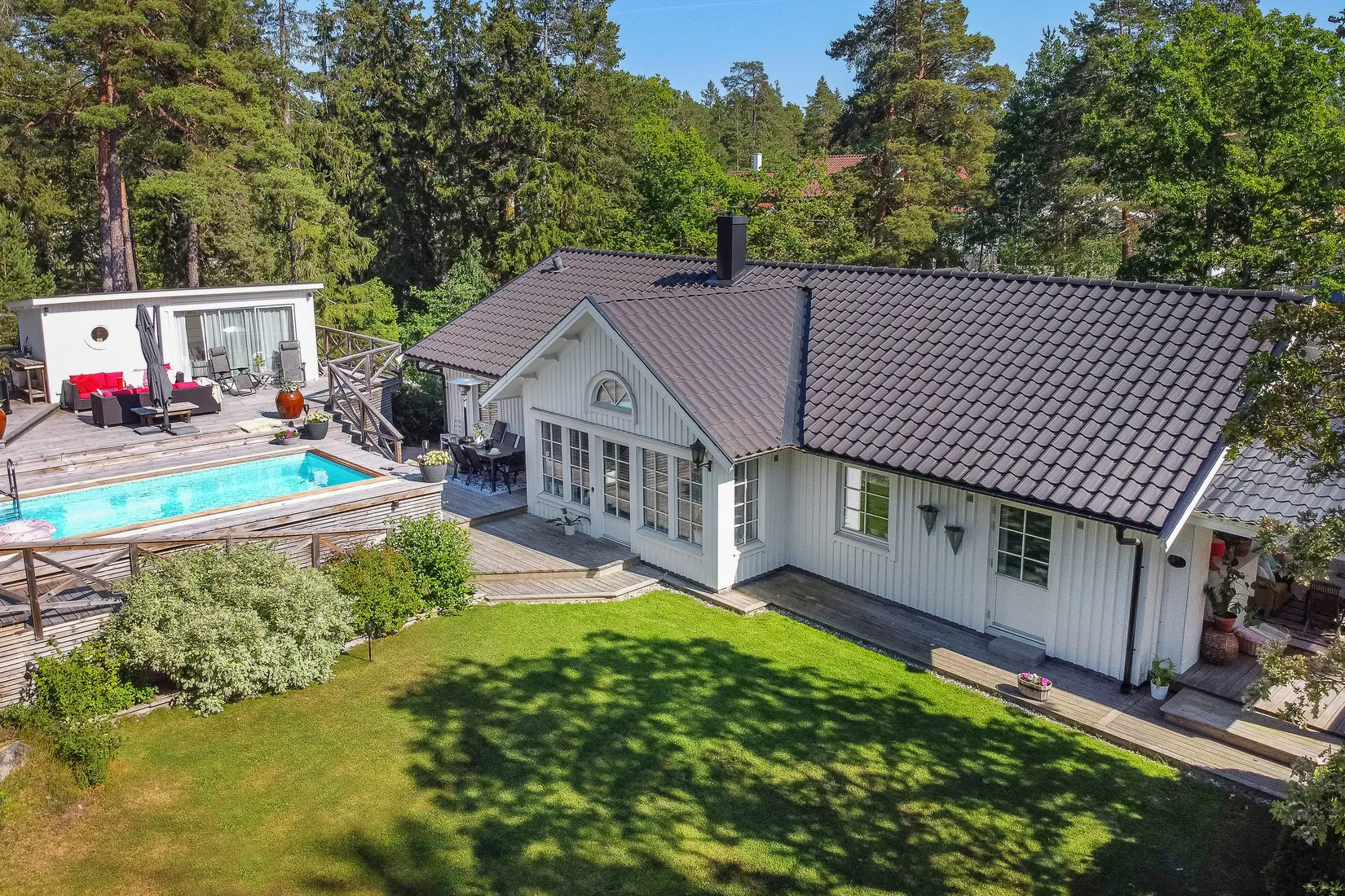 Villa, Västertäppsvägen 51, Norra Lännersta, Nacka