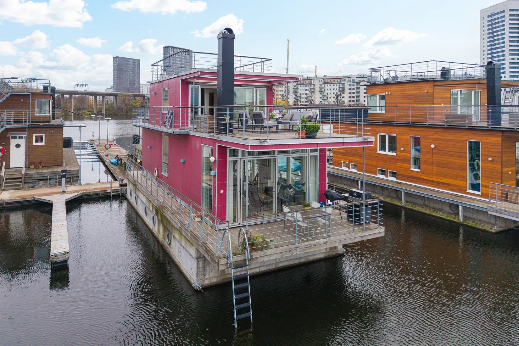 Villa, Karlbergs strand 6D, Pampas Marina, Solna