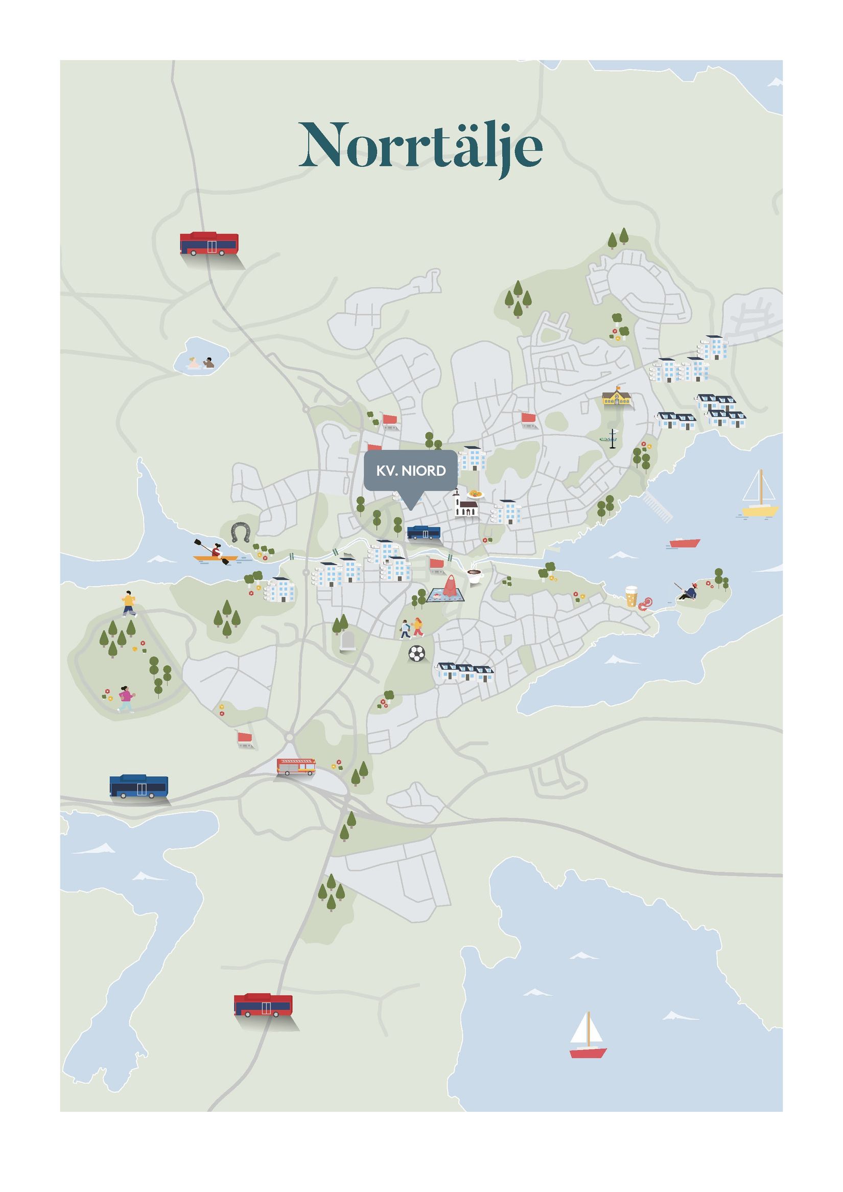Bostadsrätt, Odengatan 2B, Lgh 3.1002, Norrtälje