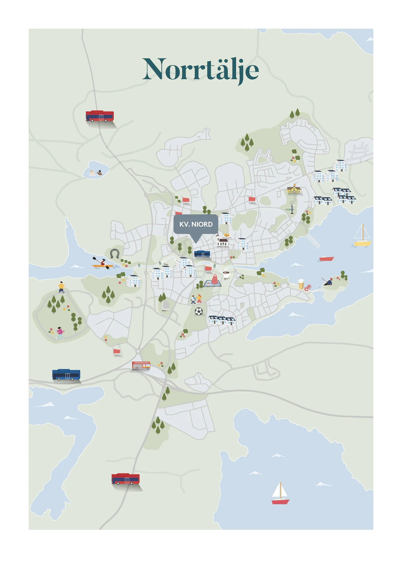 Bostadsrätt, Odengatan 2A, Lgh 2.1201, Norrtälje