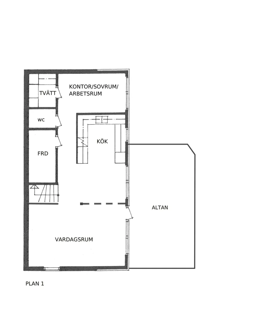 Villa, Skrakvägen 3, Östra Odensala, Östersund