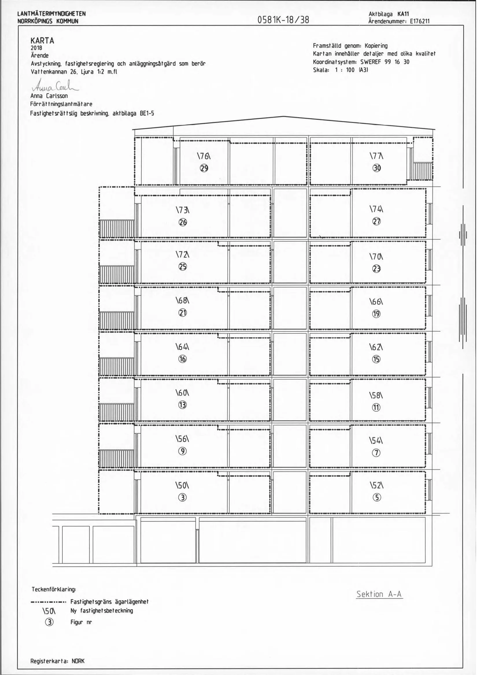 Bostadsrätt, Albrektsvägen 17, Norrköping