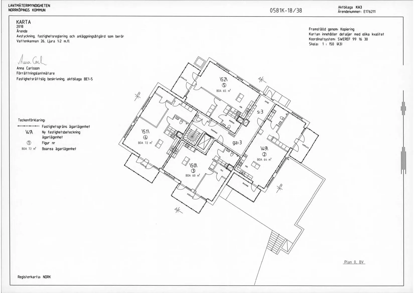 Bostadsrätt, Albrektsvägen 17, Norrköping